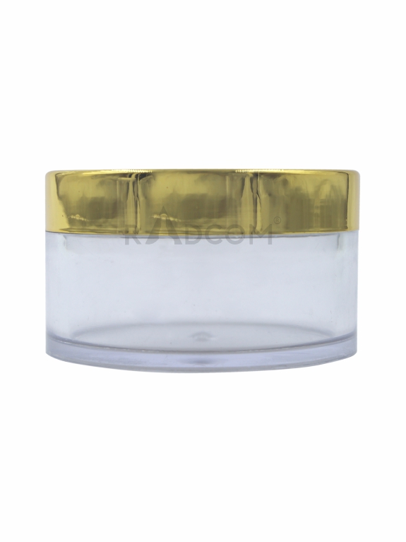50GM San Cream Jar - With  Gold Cap